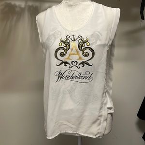 Disney shirt with Alice in wonderland, small